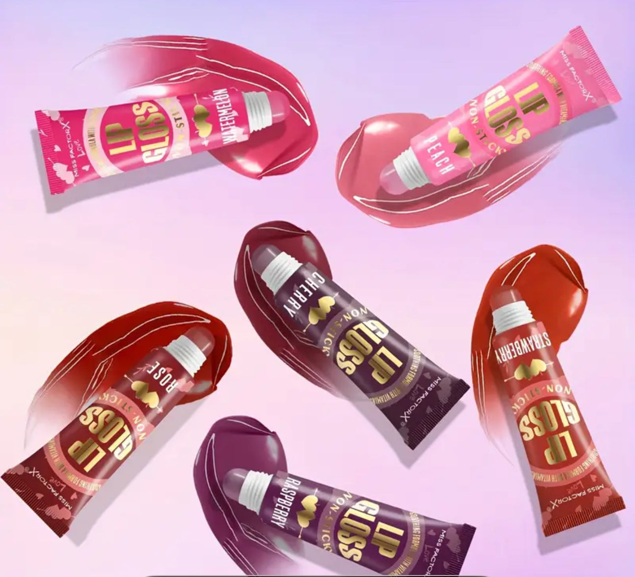 Long lasting lipgloss