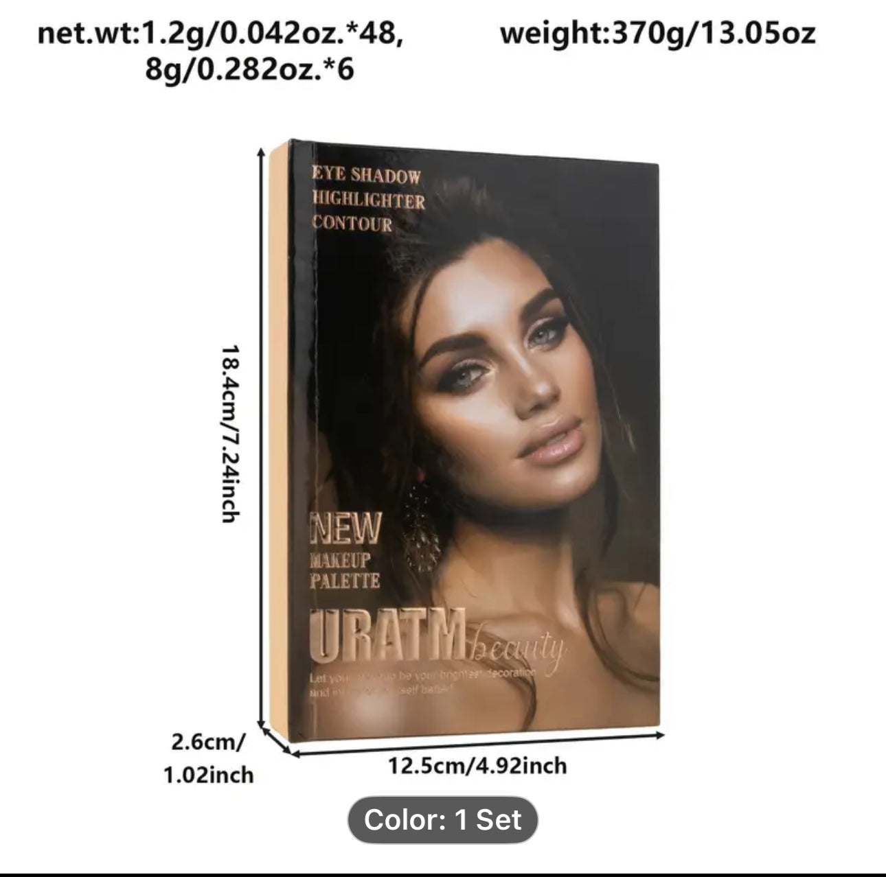 Make up palette !! Eye Shadow , Highlighter and countour palette