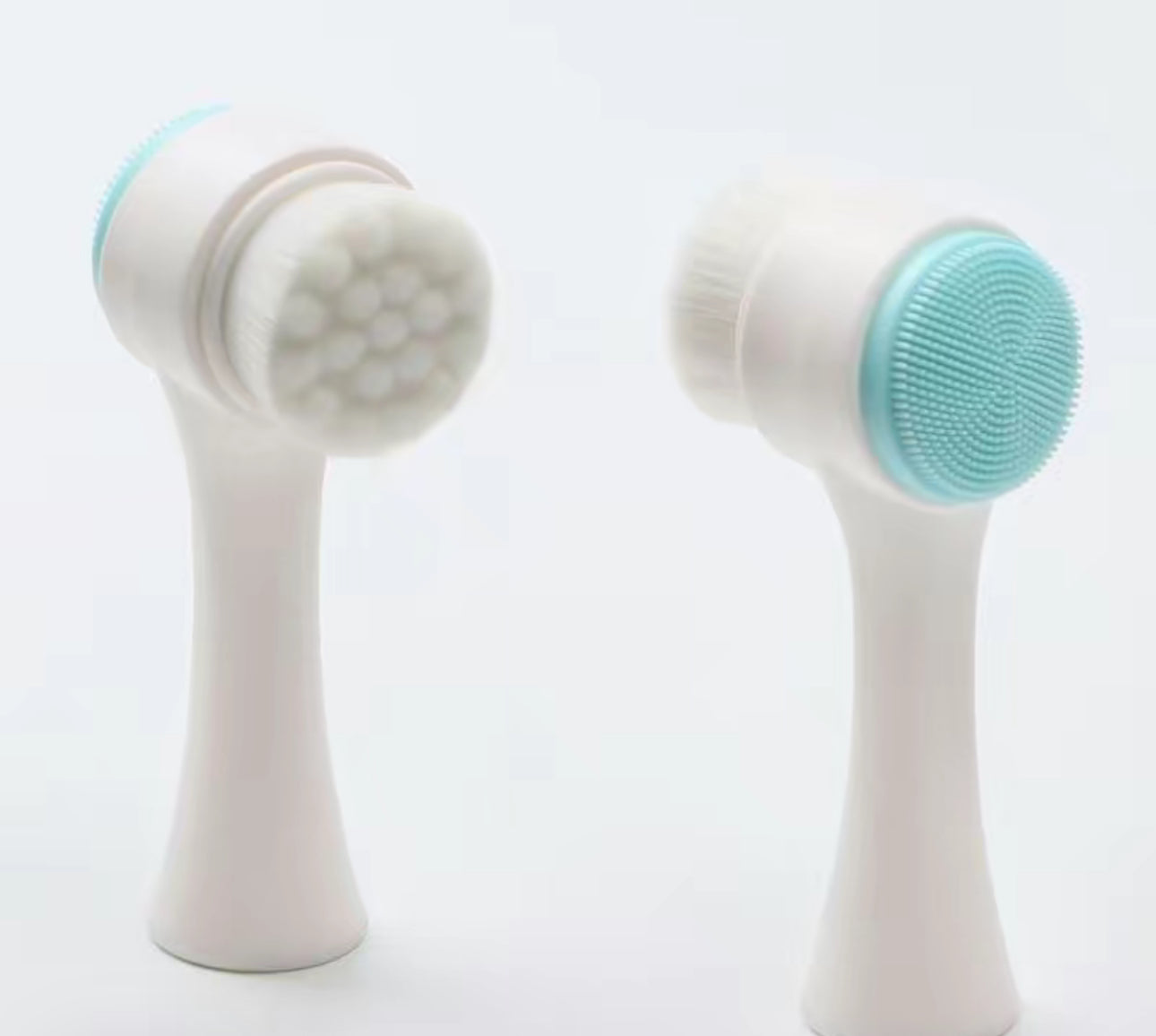 Professional Double-Sided Handheld Facial Cleaning Brush