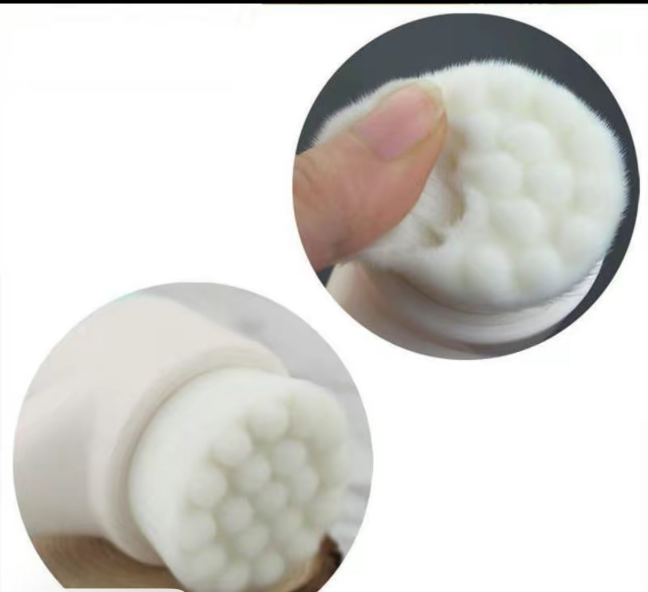 Professional Double-Sided Handheld Facial Cleaning Brush