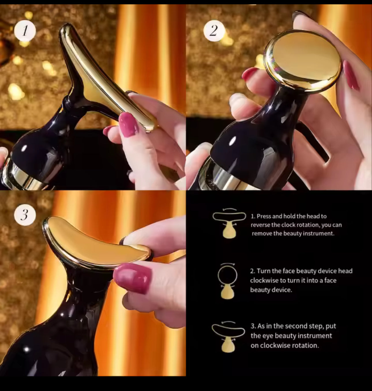 Handheld Lift Firming Facial Massager