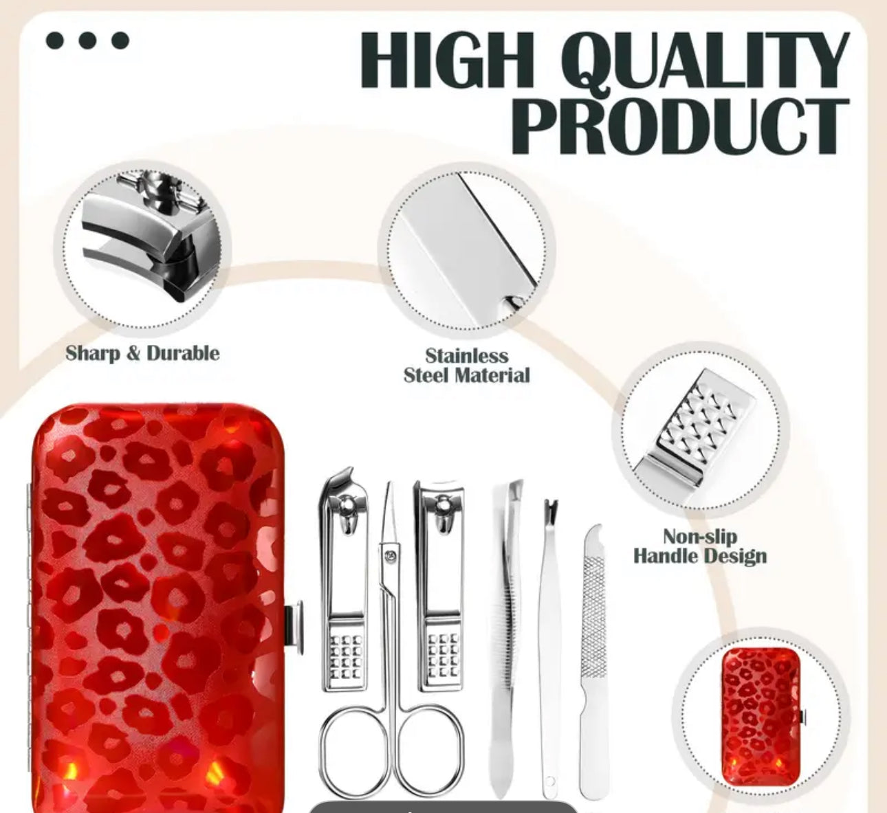 Professional Travel mini manicure set