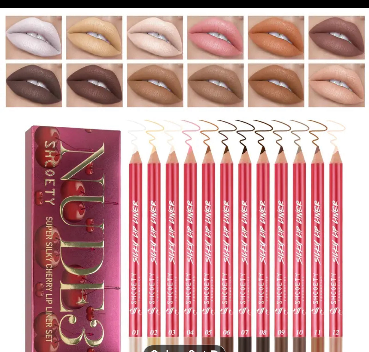 Matte Non stick Lip liners