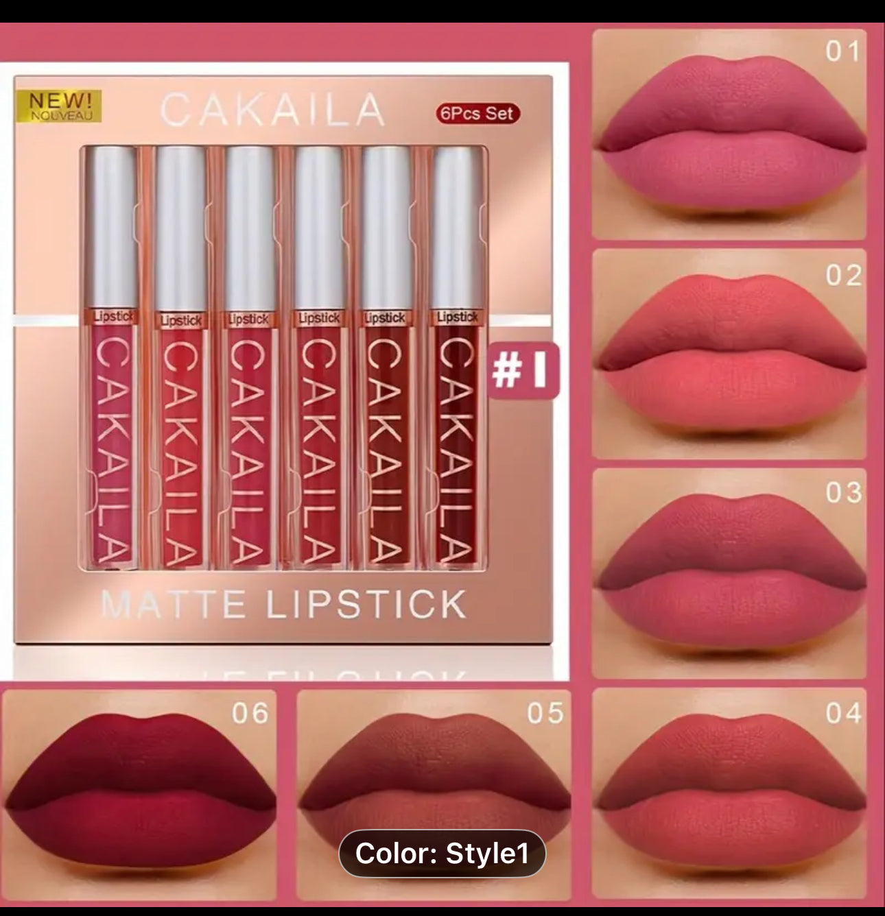 Matte Finish  Lipstick