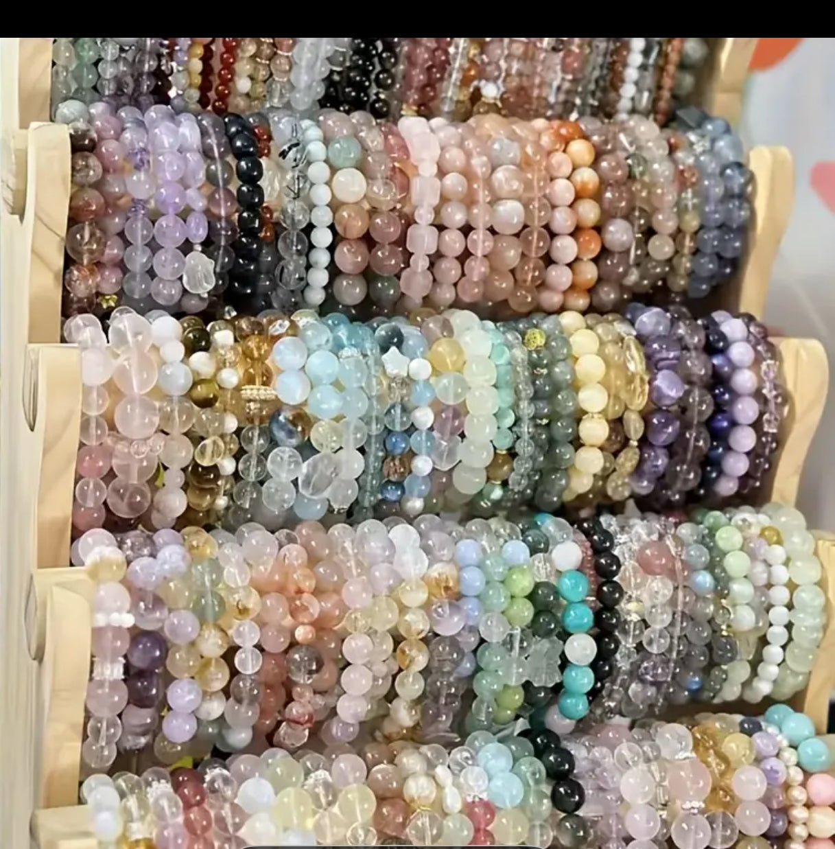 Bohemian Handmade beaded glass Multicolor Bracelets