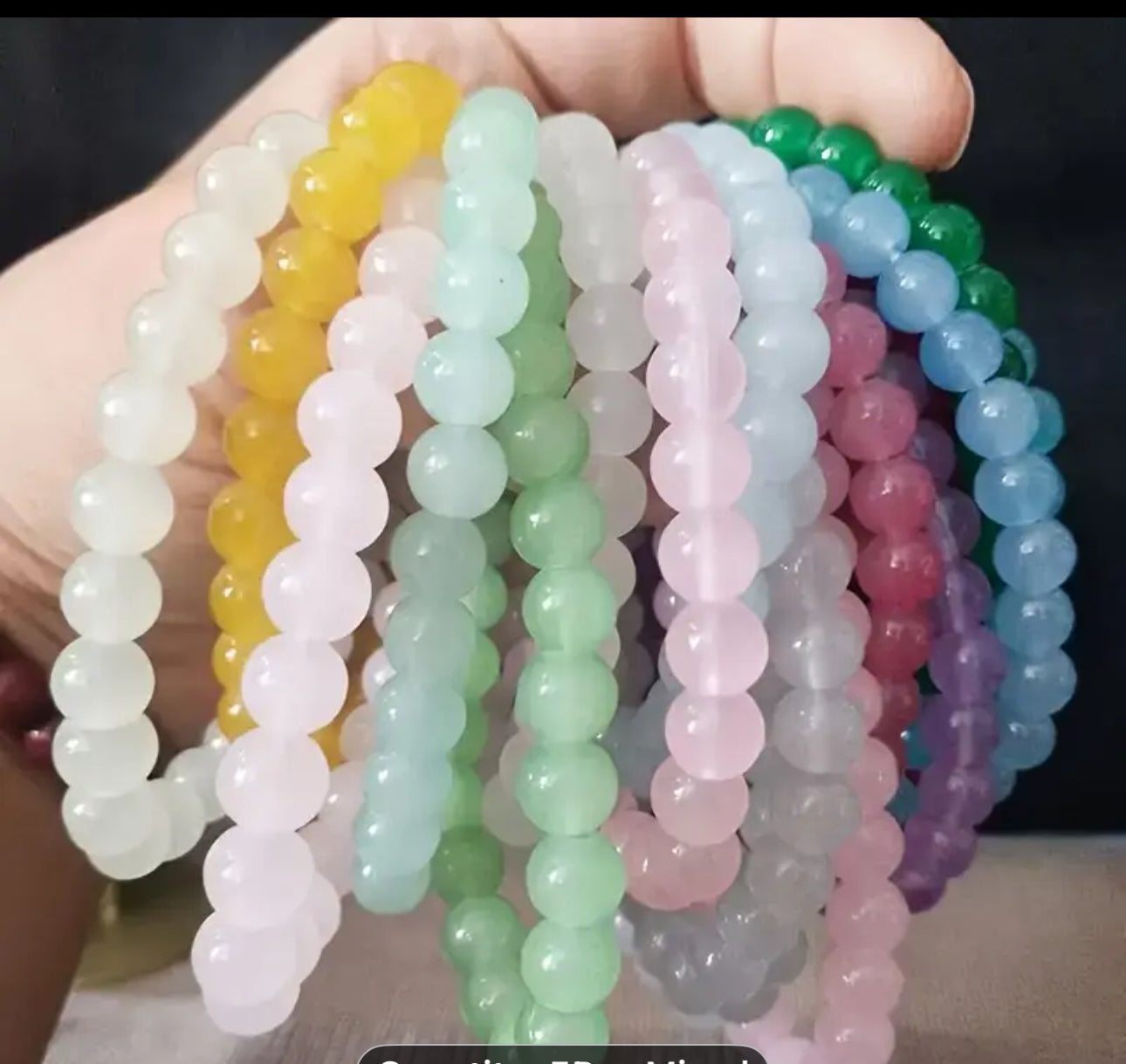 Bohemian Handmade beaded glass Multicolor Bracelets