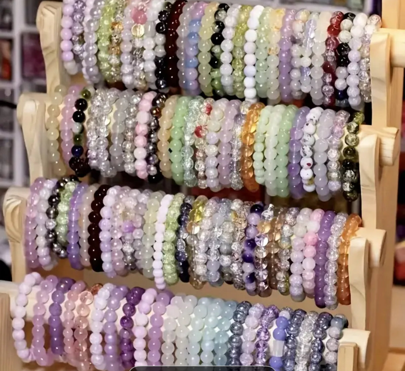 Bohemian Handmade beaded glass Multicolor Bracelets