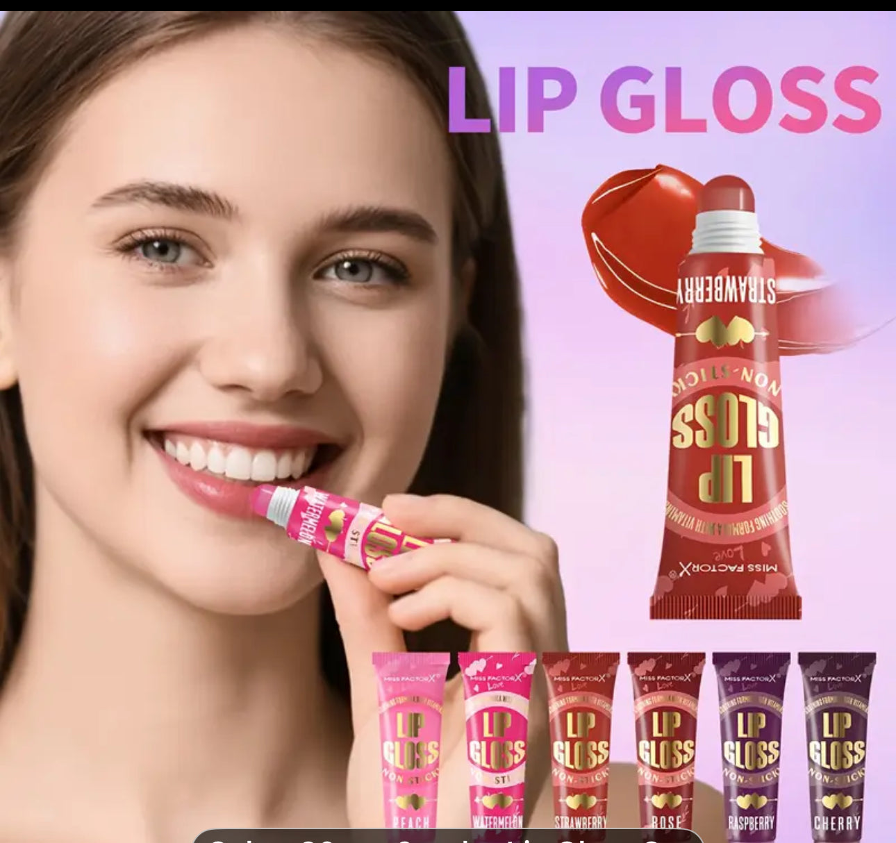 Long lasting lipgloss